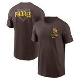San Diego Padres Primetime 2-Hit T-Shirt Brown Classic