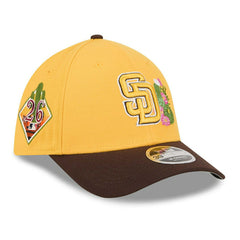 San Diego Padres 2026 MLB Spring Training 39THIRTY M-Crown Flex Cap Yellow Classic