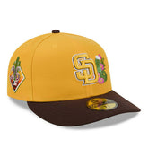San Diego Padres 2026 MLB Authentic Spring Training 59FIFTY Pre-Curved Cap Yellow Fashion