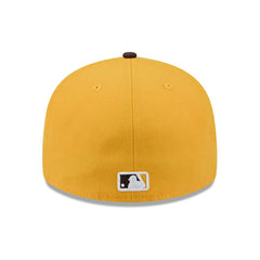 San Diego Padres 2026 MLB Authentic Spring Training 59FIFTY Pre-Curved Cap Yellow Fashion