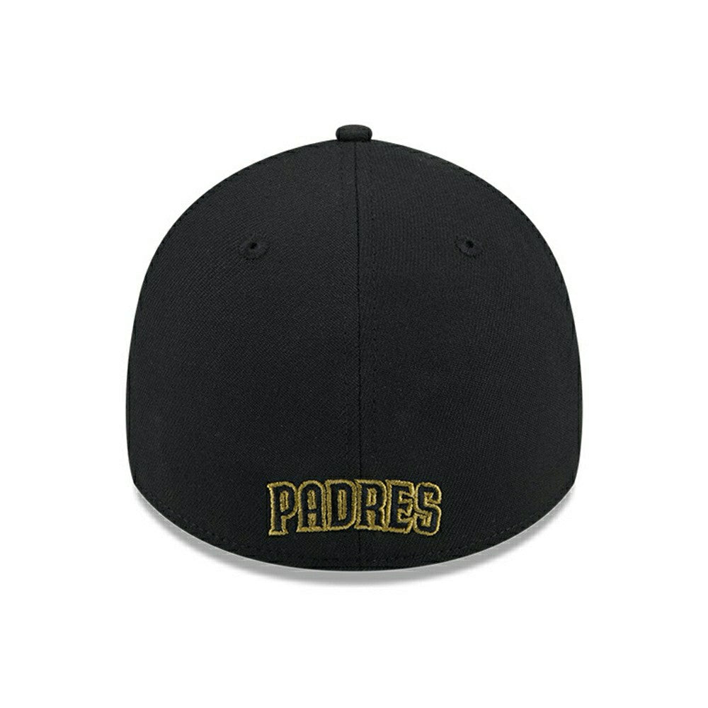 San Diego Padres 2024 MLB Armed Forces New Era 39THIRTY Flex Cap Black Classic