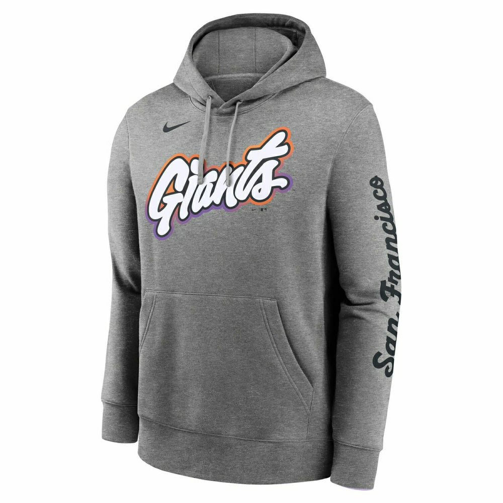 San Francisco Giants City Connect Nike French Terry Club Hoodie Gray Lifestyle