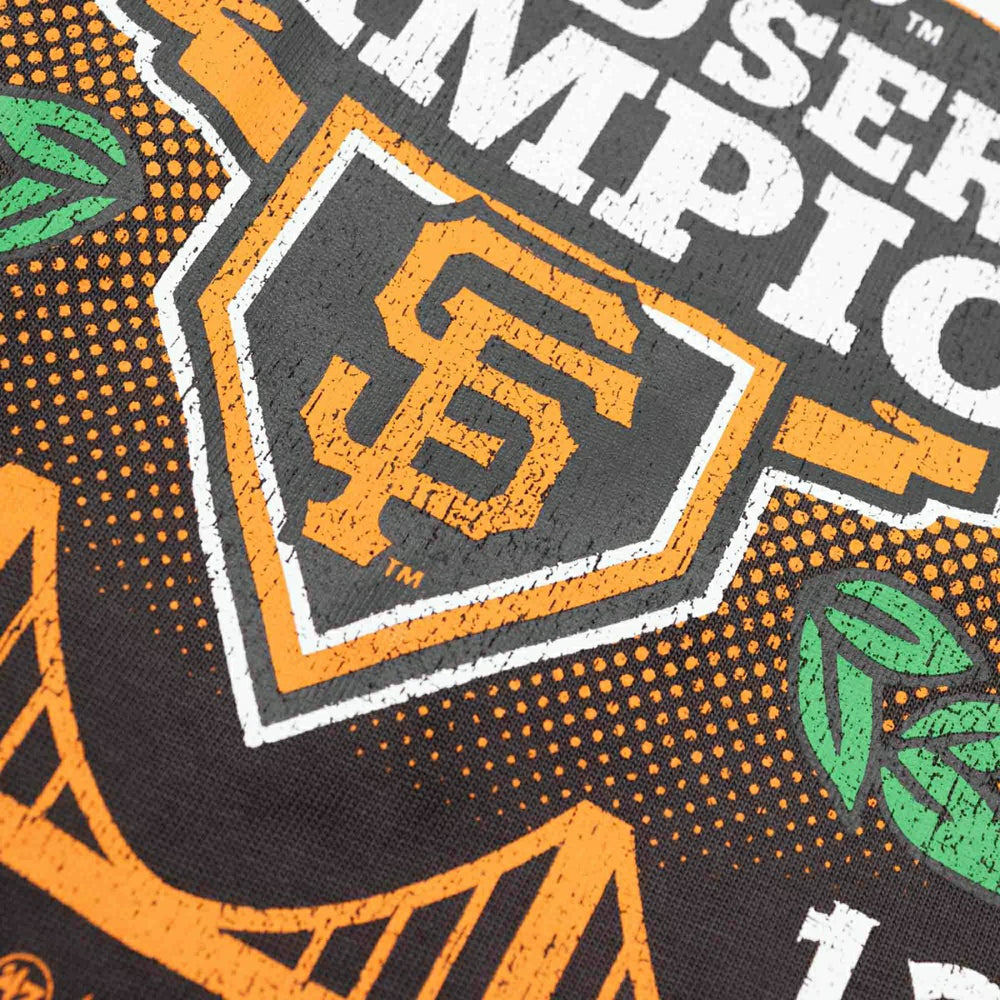 San Francisco Giants 2012 World Series '47 Drop Shoulder MLB T-Shirt Carbonite Lifestyle