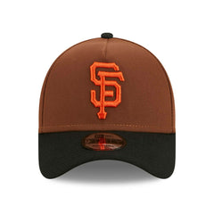 San Francisco Giants Harvest New Era A-Frame Trucker MLB Cap Taass sale