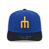 Seattle Mariners MLB City Connect Stretch-Snap 9SEVENTY Cap Blue Fashion