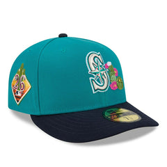 Seattle Mariners 2026 MLB Authentic Spring Training 59FIFTY Pre-Curved Cap Teal Taass for sale