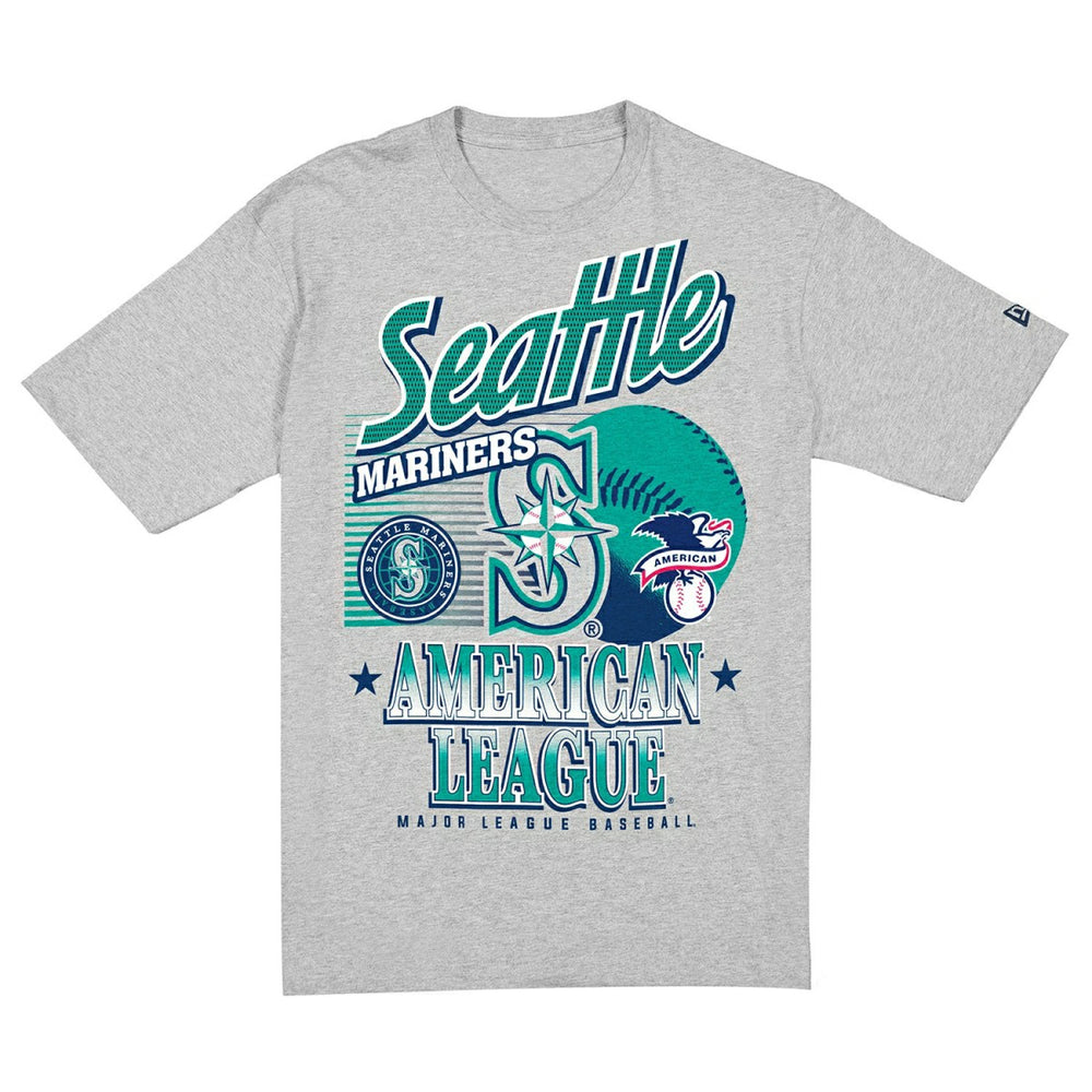 Seattle Mariners Sport Classics Oversized MLB T-Shirt Gray Fashion