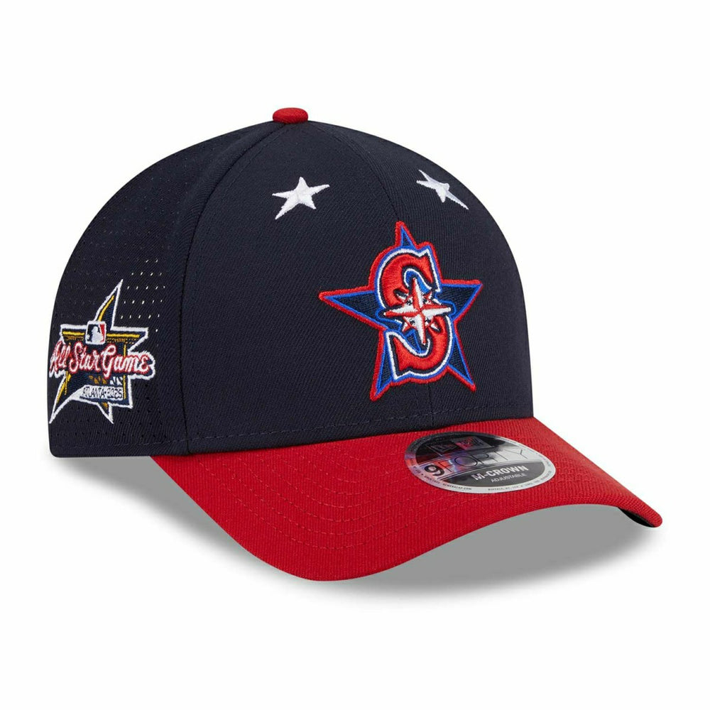 Seattle Mariners Authentic 2025 MLB All-Star Game New Era 9FORTY M-Crown Snapback Cap Taass US