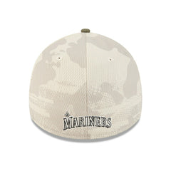 Seattle Mariners 2025 MLB Armed Forces New Era 39THIRTY Flex Cap Fashion