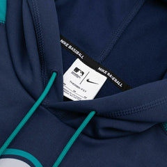 Seattle Mariners 2025 MLB Authentic Performance Therma Hoodie Navy Lifestyle