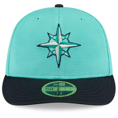 Seattle Mariners 2025 MLB Spring Training Low Profile 59FIFTY Fitted Cap Green Classic