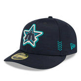 Seattle Mariners 2024 MLB Clubhouse New Era Low Profile 59FIFTY Fitted Cap Navy Lifestyle
