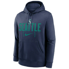 Seattle Mariners Nike Club Slack MLB Hoodie Navy Classic