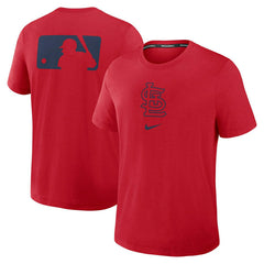 St. Louis Cardinals Early Work 2025 MLB Authentic Nike Tri-Blend T-Shirt Red Fashion
