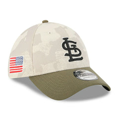 St. Louis Cardinals 2025 MLB Armed Forces New Era 39THIRTY Flex Cap Lifestyle