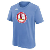 St. Louis Cardinals Cooperstown Logo Nike MLB T-Shirt Blue (YOUTH) Taass for sale