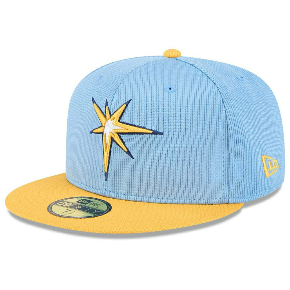 Tampa Bay Rays 2025 MLB Spring Training 59FIFTY Fitted Cap Blue Lifestyle