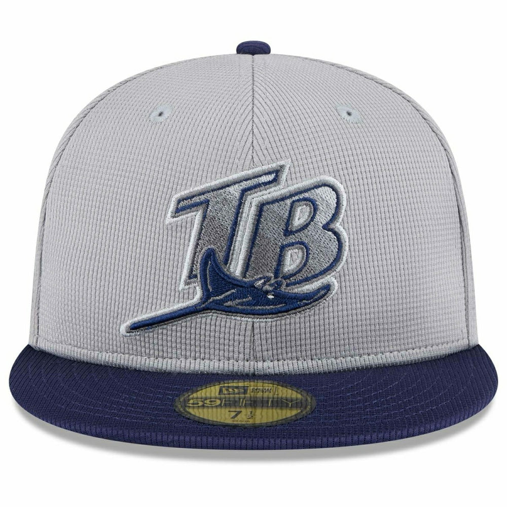 Tampa Bay Rays Colorway 2025 MLB Batting Practice 59FIFTY Fitted Cap Gray Taass sale