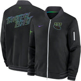Tampa Bay Rays 2024 City Connect MLB Authentic Nike Bomber Jacket Lifestyle