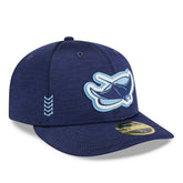 Tampa Bay Rays 2024 MLB Clubhouse New Era Low Profile 59FIFTY Fitted Cap Navy Taass sale