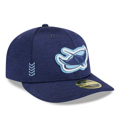 Tampa Bay Rays 2024 MLB Clubhouse New Era Low Profile 59FIFTY Fitted Cap Navy Taass sale
