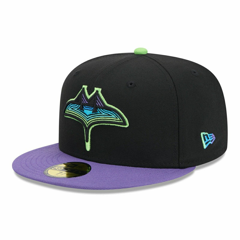 Tampa Bay Rays MLB Authentic City Connect New Era 59FIFTY Cap Taass for sale