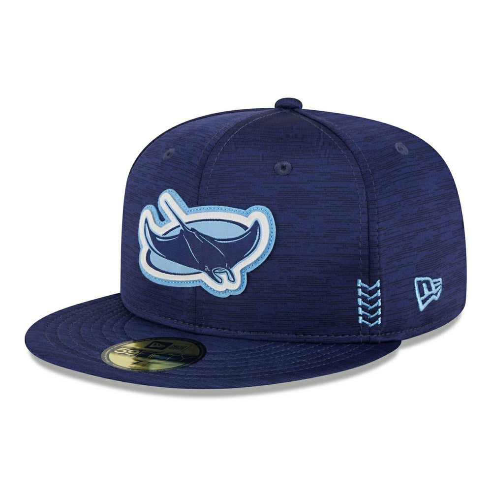 Tampa Bay Rays 2024 MLB Clubhouse New Era 59FIFTY Fitted Cap Navy Fashion