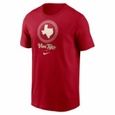 Texas Rangers City Connect Secondary MLB T-Shirt Red Lifestyle