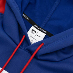Texas Rangers 2025 MLB Authentic Performance Therma Hoodie Blue Taass US