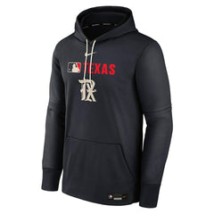 Texas Rangers 2025 City Connect MLB Authentic Therma Hoodie Navy Classic