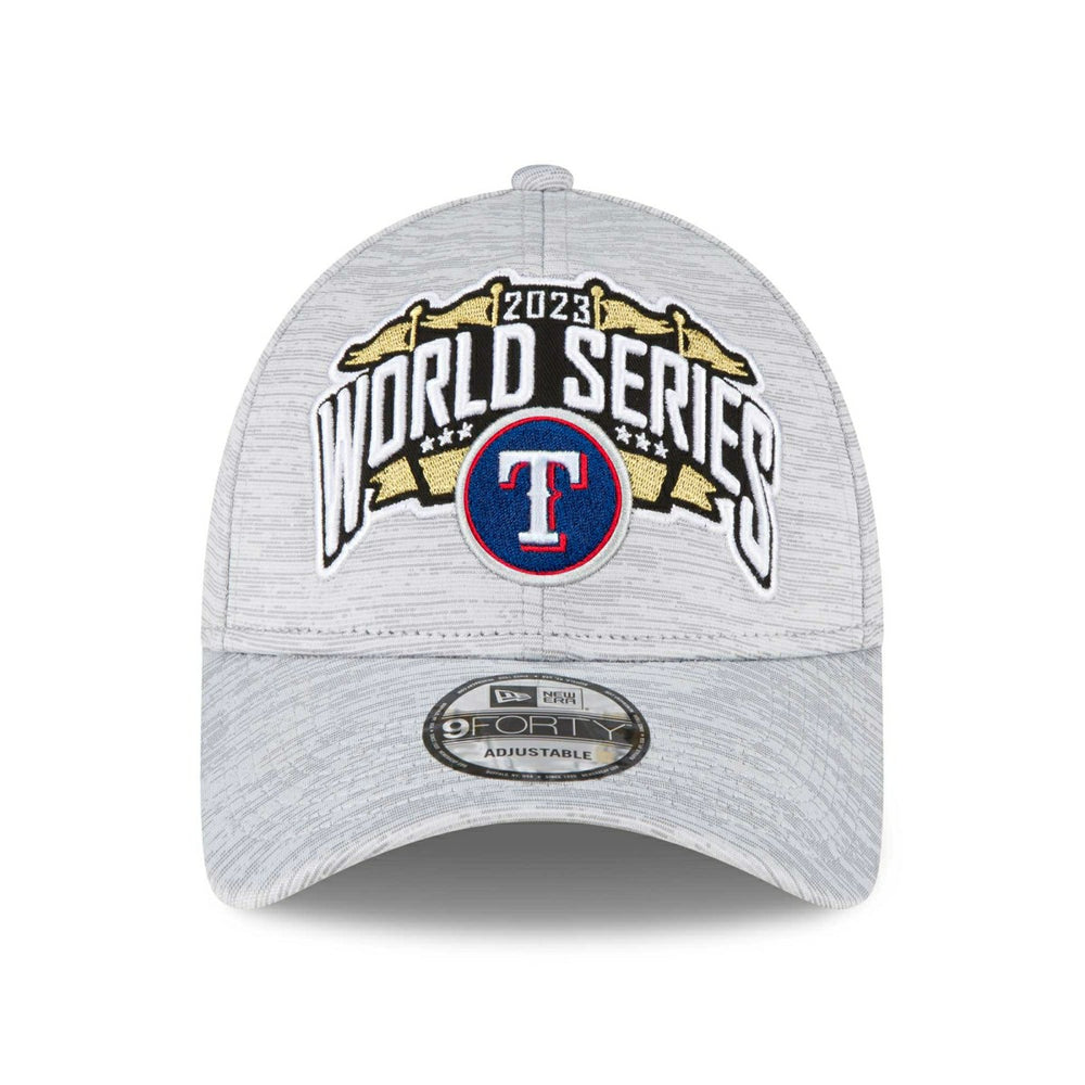Texas Rangers 2023 ALCS Champions World Series Locker Room 9FORTY MLB Cap Taass sale