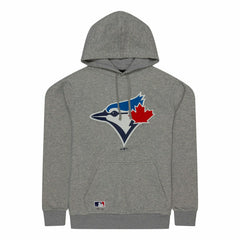 Toronto Blue Jays Team Logo New Era MLB Hoodie Gray Taass for sale