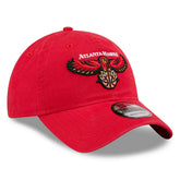 Atlanta Hawks Hardwood Classics 9TWENTY Adjustable Cap Red Taass sale