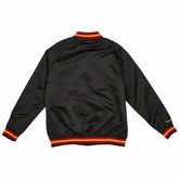 Atlanta Hawks Mitchell & Ness Lightweight Satin NBA Jacket Black Lifestyle
