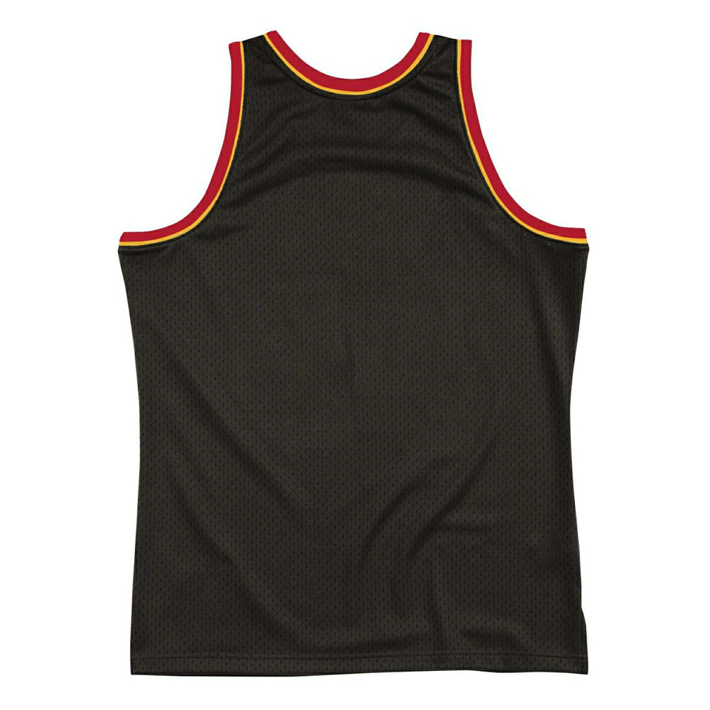 Atlanta Hawks Big Face 2.0 Mitchell & Ness NBA Jersey Black Fashion