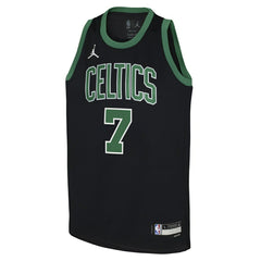 Jaylen Brown #7 Boston Celtics Statement Swingman NBA Jersey Black (YOUTH) Lifestyle