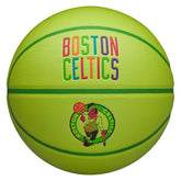 Boston Celtics Neon Pop NBA Basketball (Size 7) Fashion
