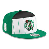 Boston Celtics 2025-26 NBA Tip-Off 9FIFTY Split Panel Snapback Cap Lifestyle