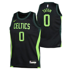 Jayson Tatum #0 Boston Celtics 2024-25 City Edition Nike Swingman NBA Jersey (YOUTH) Classic