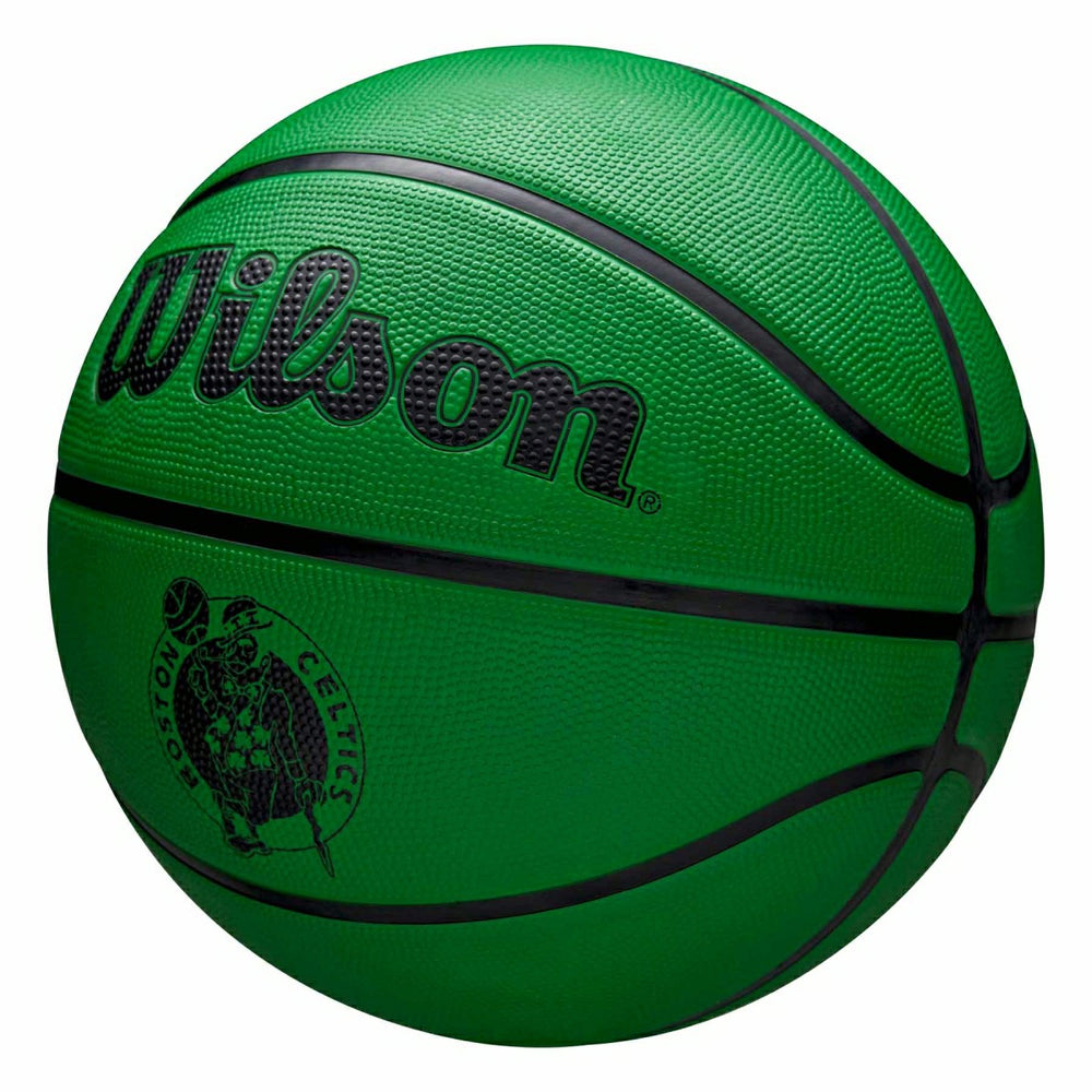 Boston Celtics Solid Wilson NBA Basketball Green (Size 5) Classic
