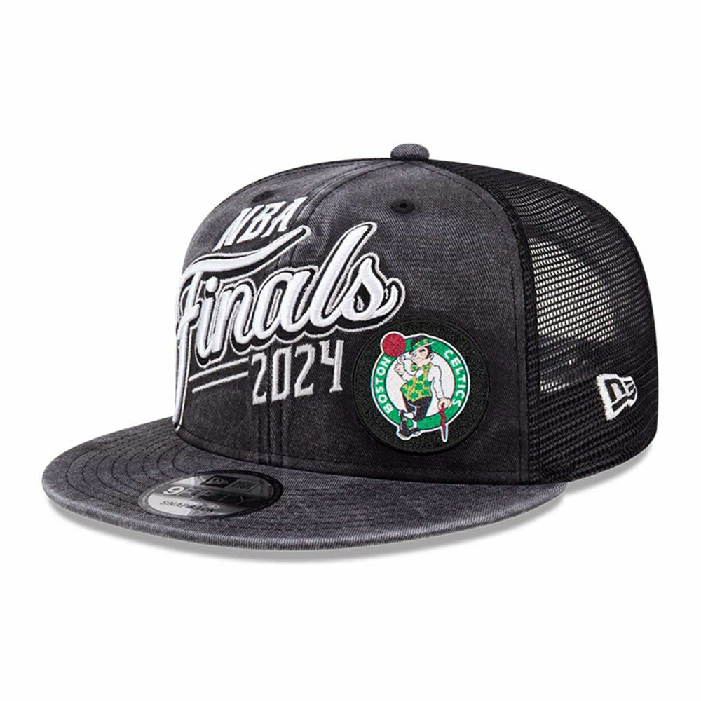 Boston Celtics 2024 NBA Finals Locker Room New Era 9FIFTY Snapback NBA Cap Fashion