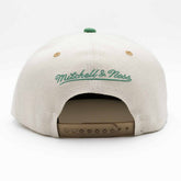 Boston Celtics Pop Panel Mitchell & Ness Snapback NBA Cap Taass for sale