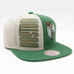 Boston Celtics Pop Panel Mitchell & Ness Snapback NBA Cap Taass for sale