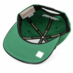Boston Celtics Transcript Mitchell & Ness Snapback NBA Cap Taass sale