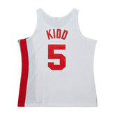 Jason Kidd #5 New Jersey Nets 2005-06 Swingman NBA Jersey White Taass for sale