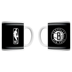 Brooklyn Nets Logo & Shield NBA Mug (330 ml) Fashion