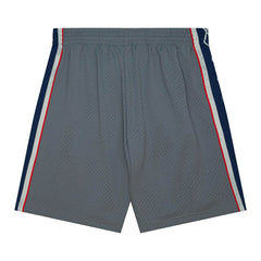 New Jersey Nets 2004-05 Mitchell & Ness Swingman Alternate NBA Shorts Grey Classic