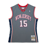 Vince Carter #15 New Jersey Nets 2004-05 Mitchell & Ness Alternate Swingman NBA Jersey Grey Fashion