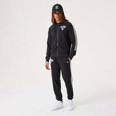 Brooklyn Nets Script New Era NBA Full-Zip Hoodie Black Taass sale