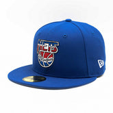 New Jersey Nets 2021 NBA Hardwood Classic Nights New Era 59FIFTY Fitted Cap Blue Taass sale